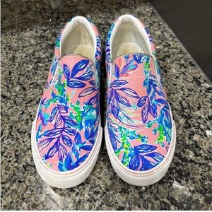 Lilly Pulitzer Sneakers Size 7.5 Worn Once!
